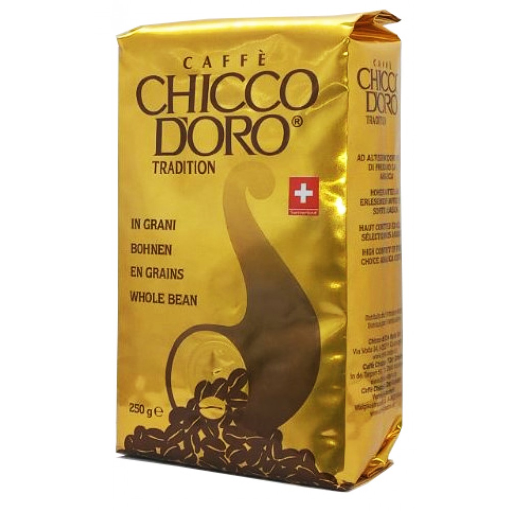 Кофе Chicco Doro Tradition зерно 250 грамм - 7610899110259